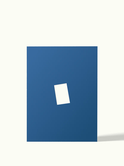 Schuine polaroid mini - passe-partout