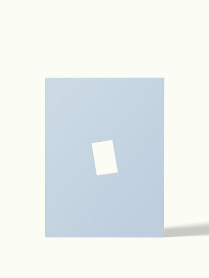 Schuine polaroid mini - passe-partout