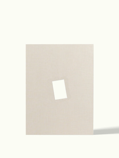 Schuine polaroid mini - passe-partout