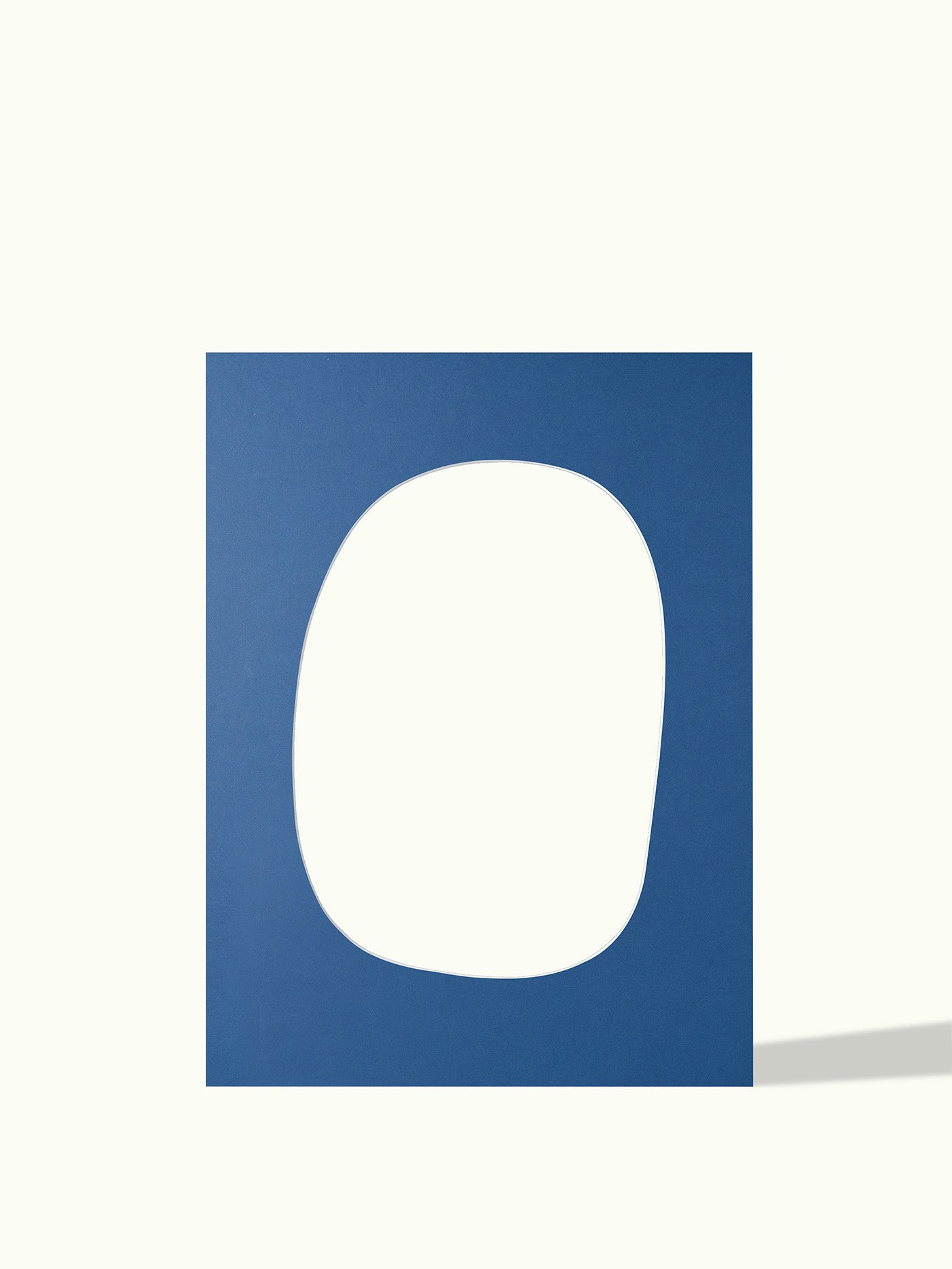 Asymmetrisch rond, organische vorm - passe-partout