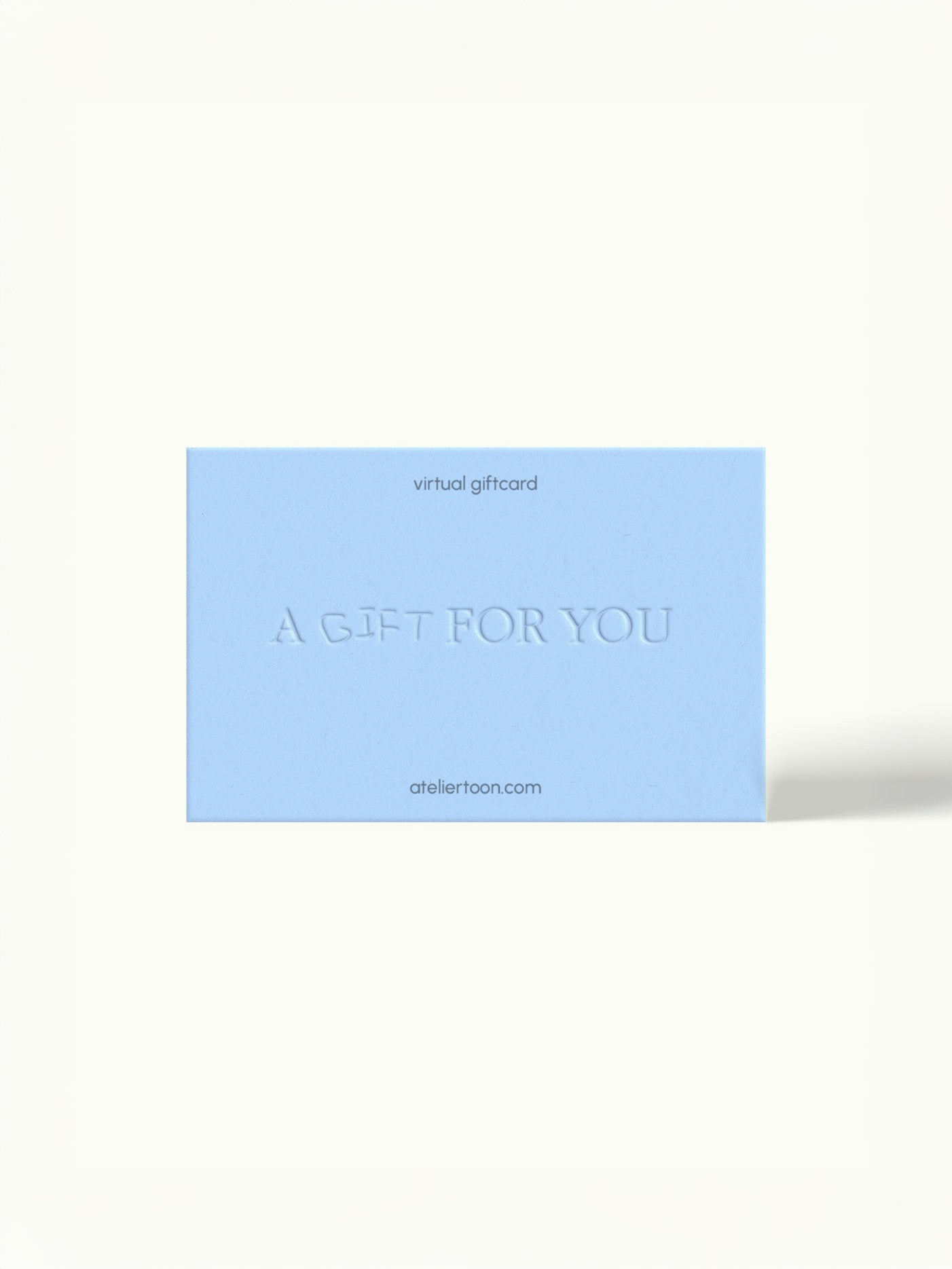 Cadeaubon - TOON atelier