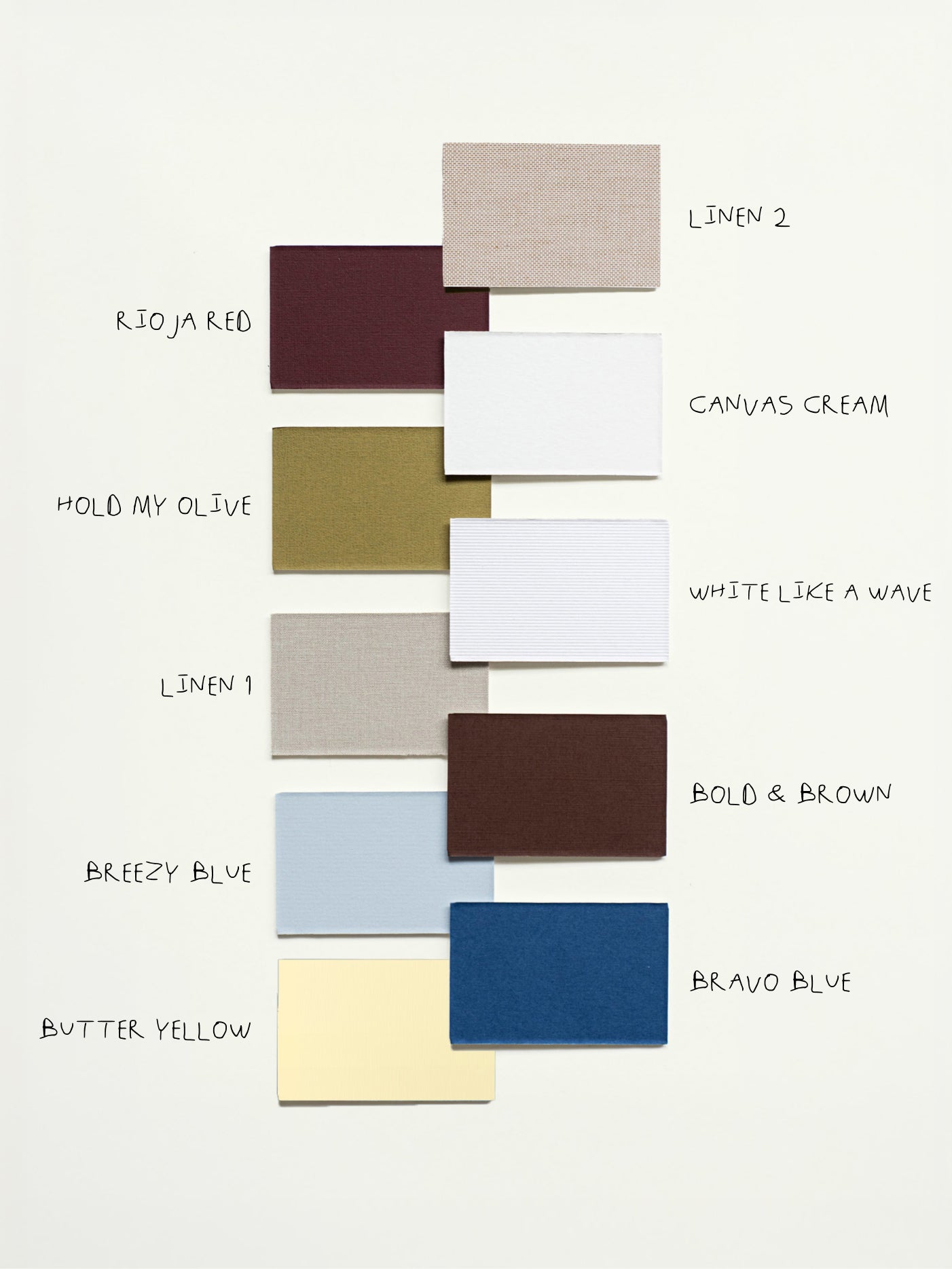 Sample pakket passe-partout karton 10 kleuren