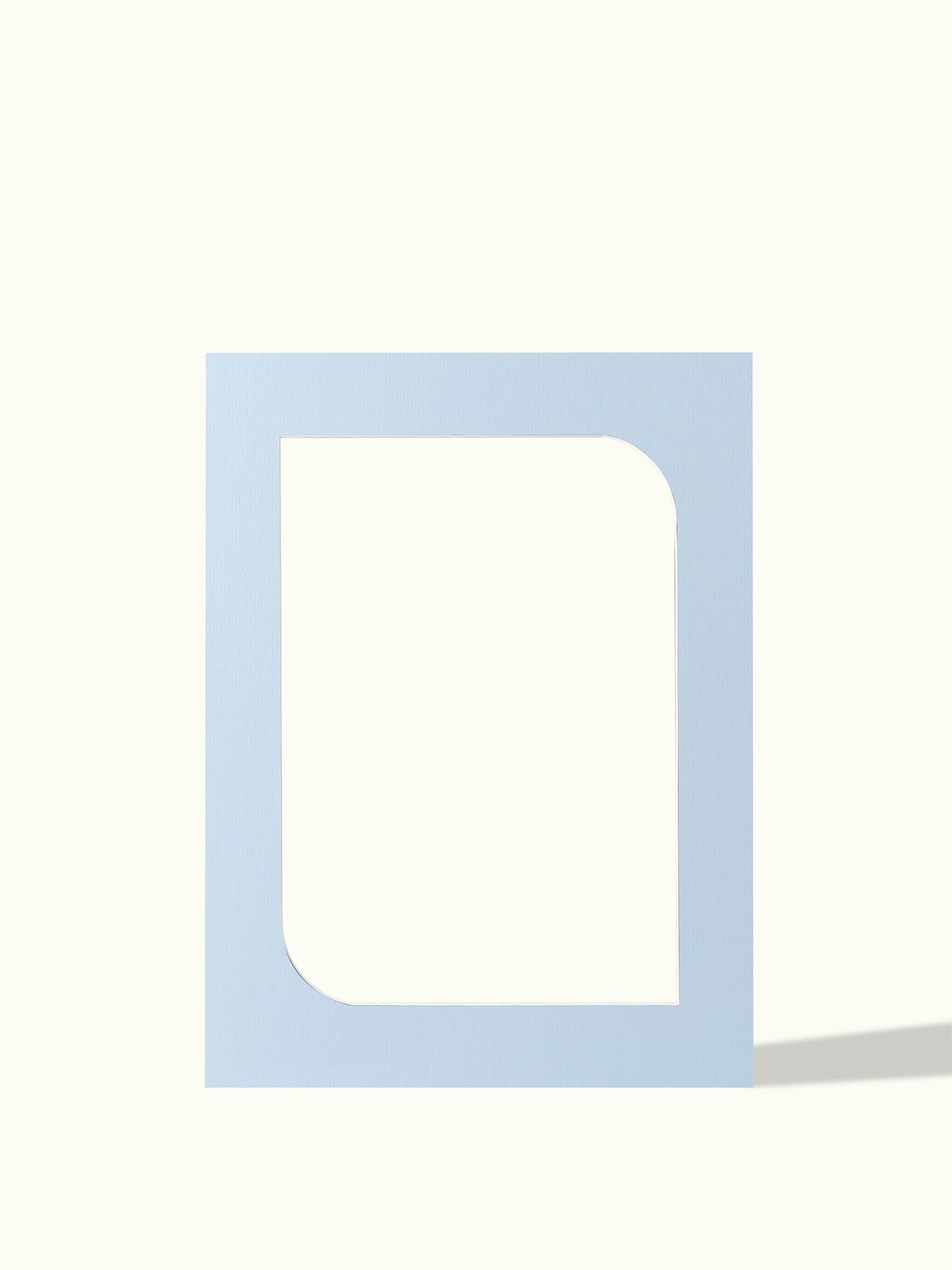 Ronde hoeken frame, organische vorm - passe-partout