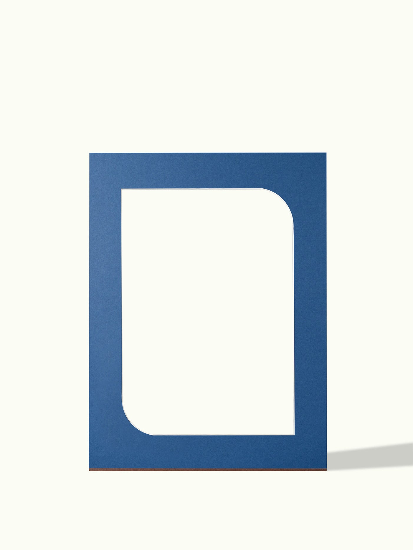 Ronde hoeken frame, organische vorm - passe-partout