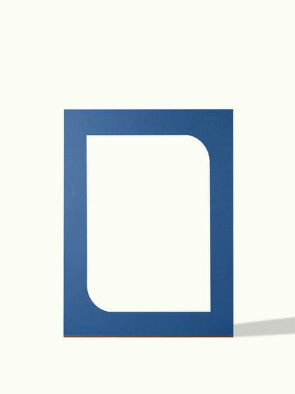 Ronde hoeken frame, organische vorm - passe-partout