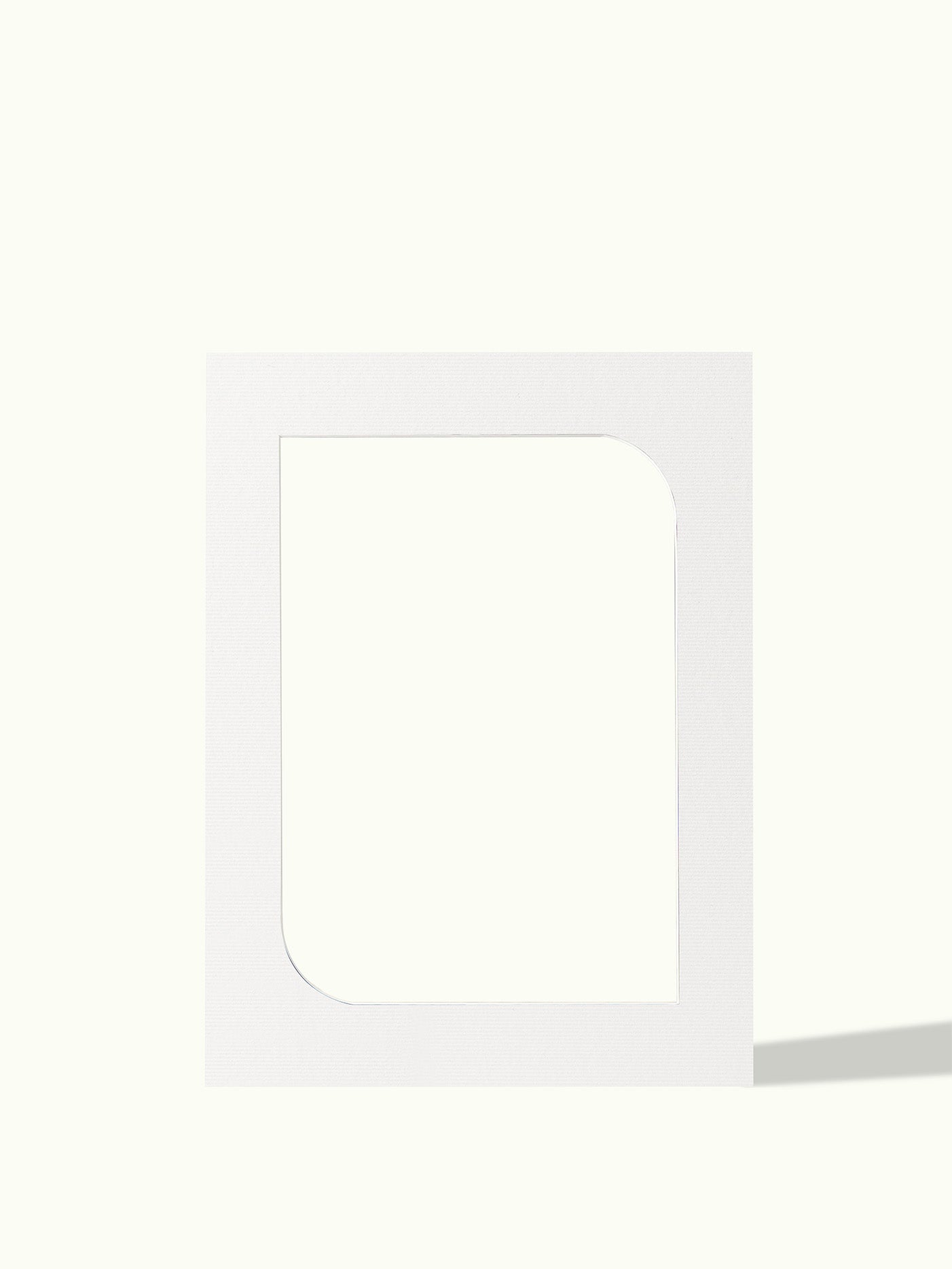 Ronde hoeken frame, organische vorm - passe-partout