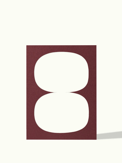 Balans organische vorm - passe-partout