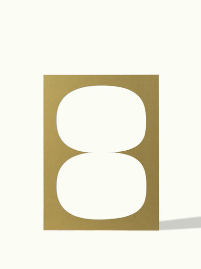 Balans organische vorm - passe-partout