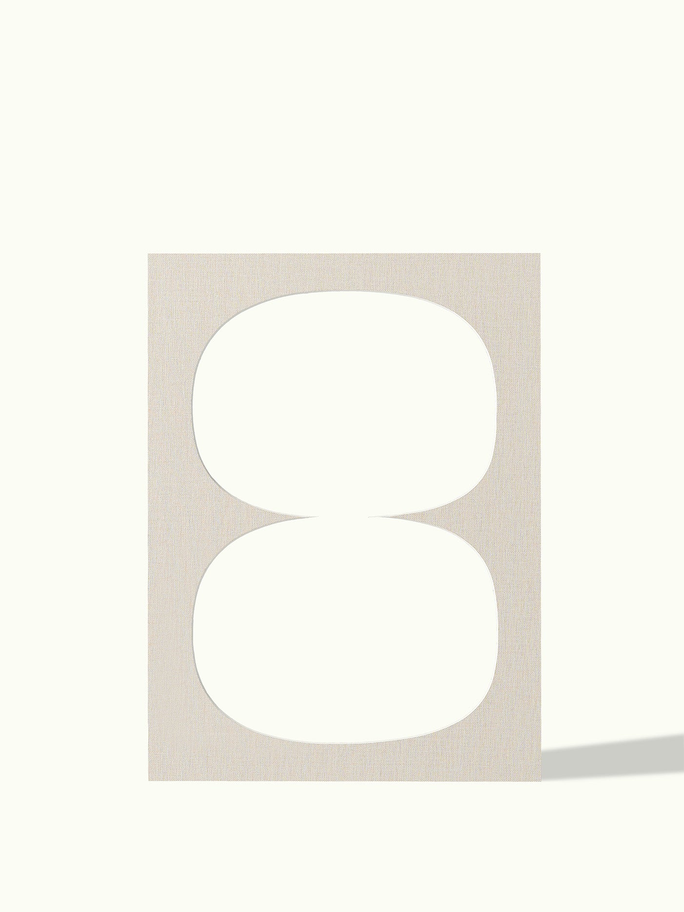 Balans organische vorm - passe-partout