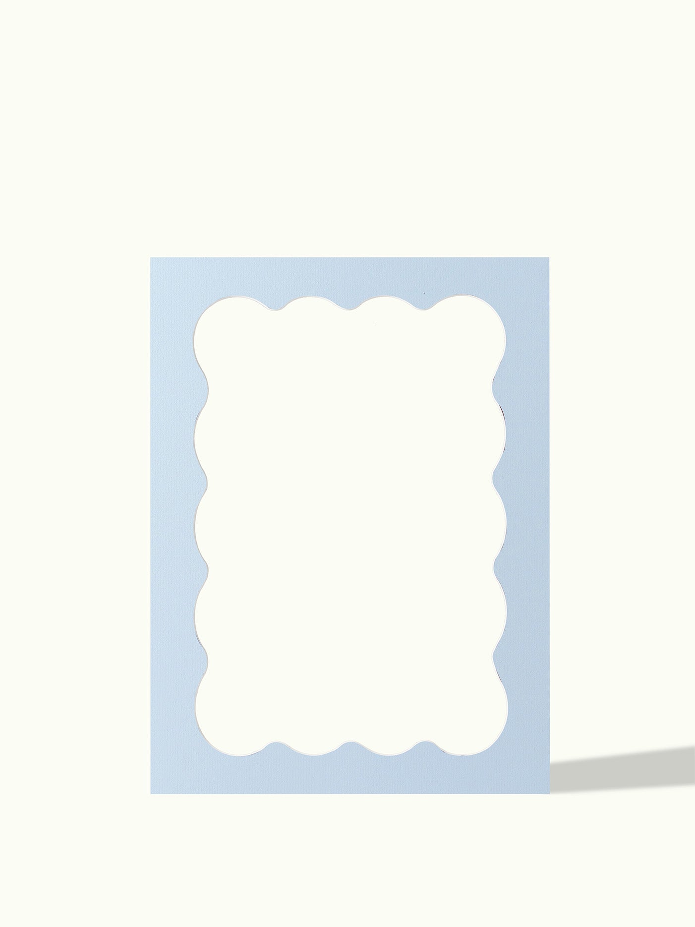 Golvend frame organische vorm - passe-partout