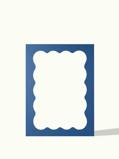 Golvend frame organische vorm - passe-partout