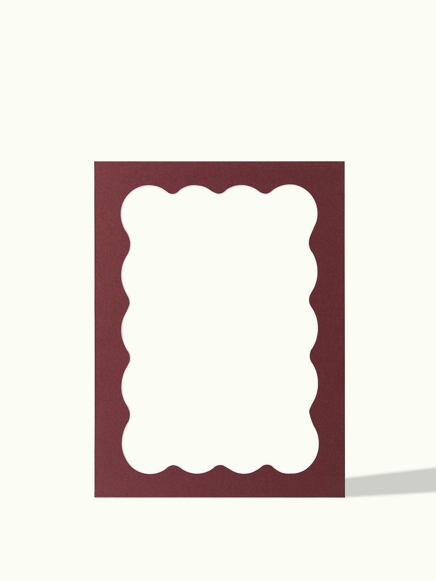 Golvend frame organische vorm - passe-partout