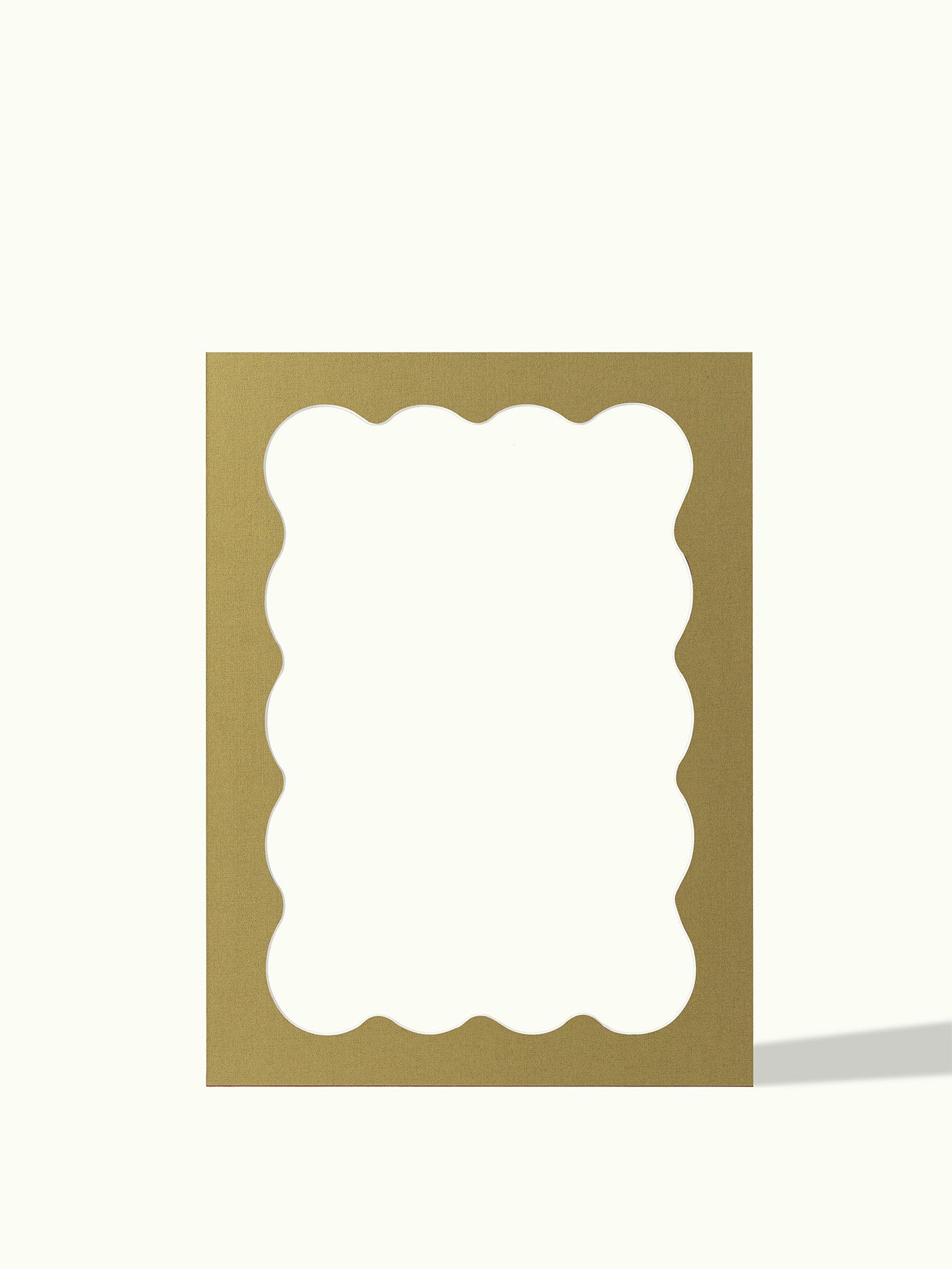 Golvend frame organische vorm - passe-partout