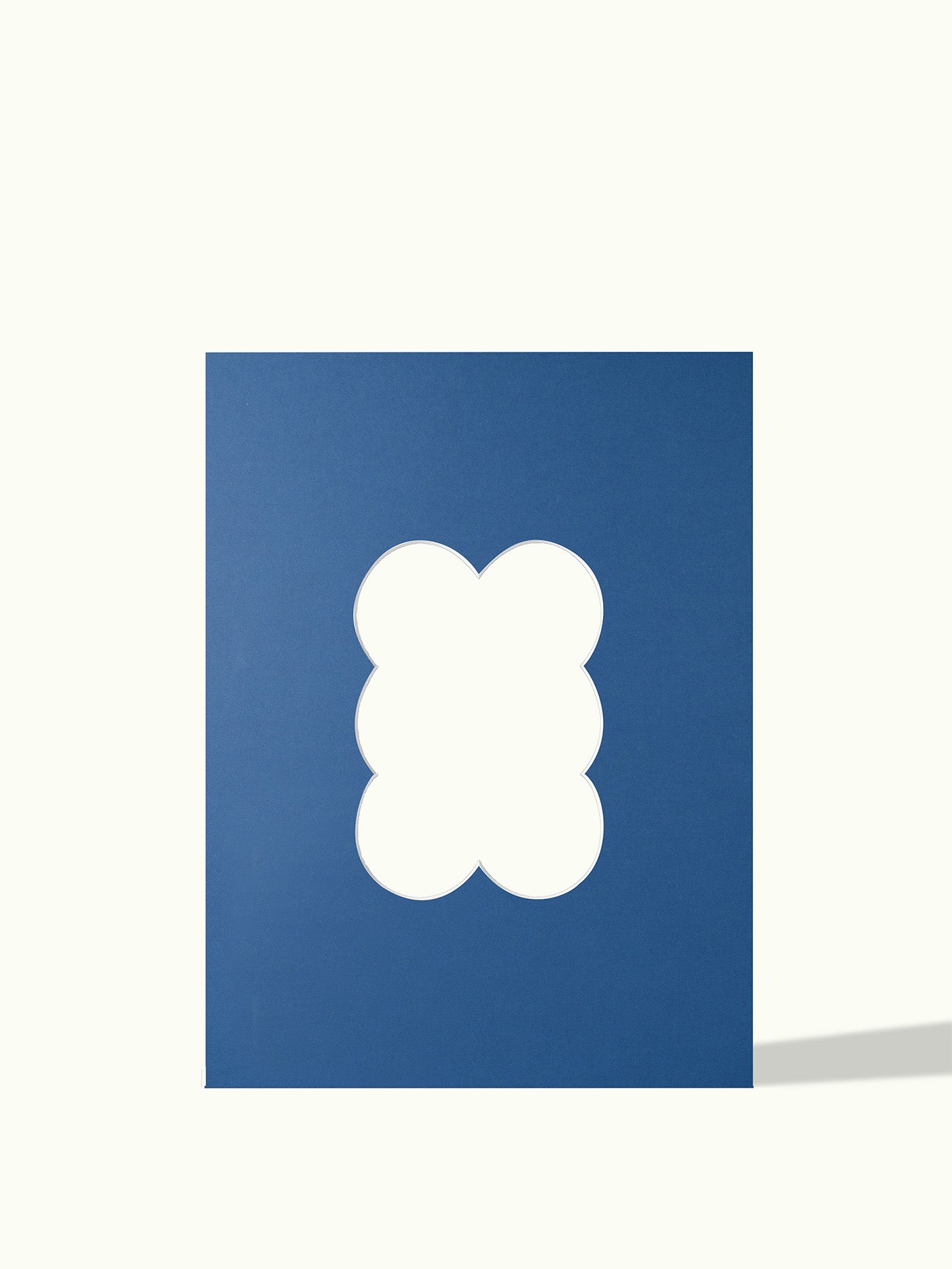 Wolk organische vorm - passe-partout