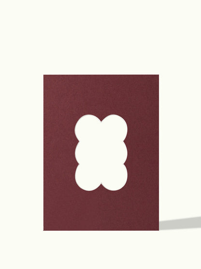 Wolk organische vorm - passe-partout