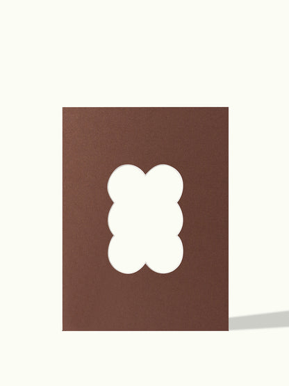 Wolk organische vorm - passe-partout