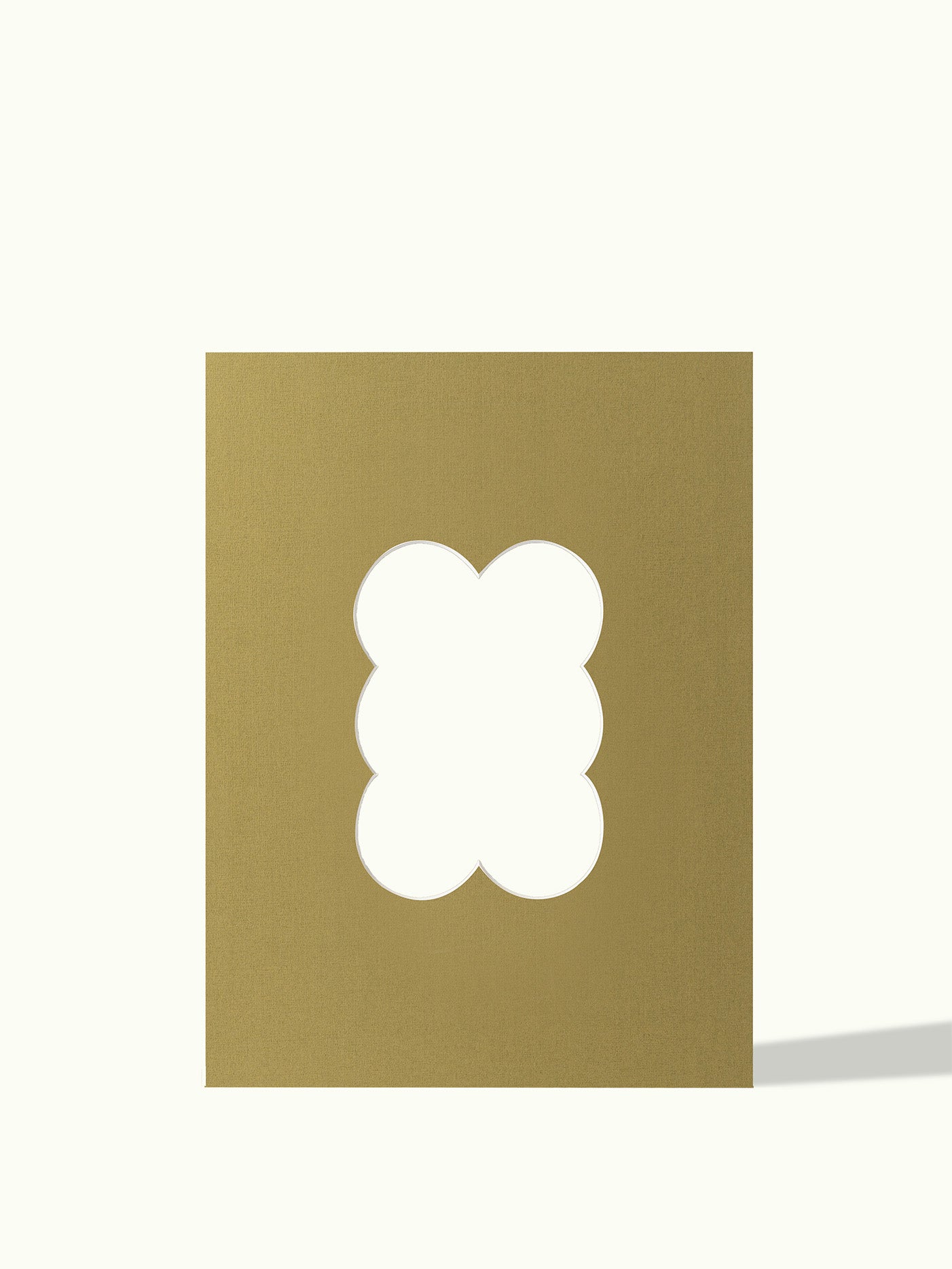 Wolk organische vorm - passe-partout