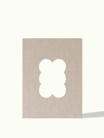 Cloud organic shape - passe-partout