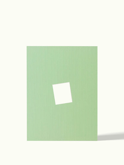 Polaroid Instax square passe-partout, schuin, kleur Sage Green
