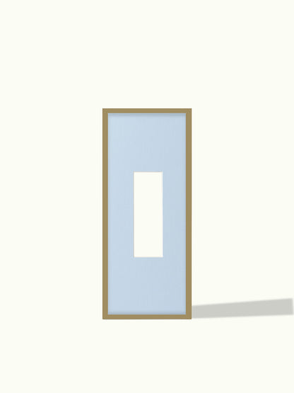 Photo booth strip frame + passe-partout (custom made)