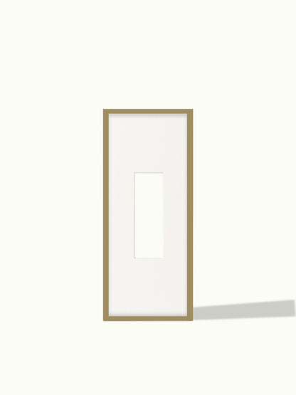 Photo booth strip frame + passe-partout (custom made)