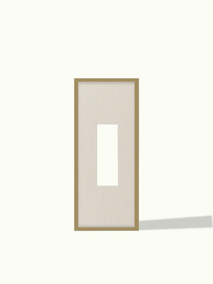 Photo booth strip frame + passe-partout (custom made)