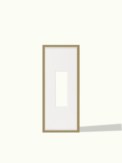 Photo booth strip frame + passe-partout (custom made)