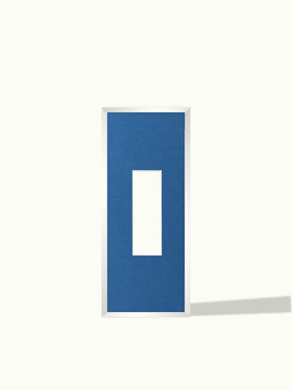 Kioskfoto wissellijst + passe-partout (eigen formaat)