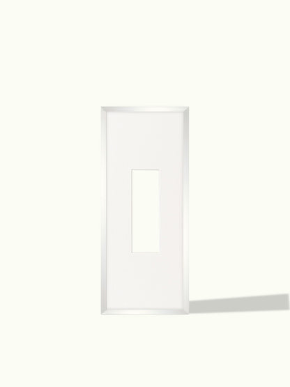 Kioskfoto wissellijst + passe-partout (eigen formaat)