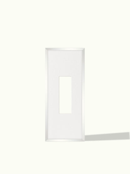 Kioskfoto wissellijst + passe-partout (eigen formaat)