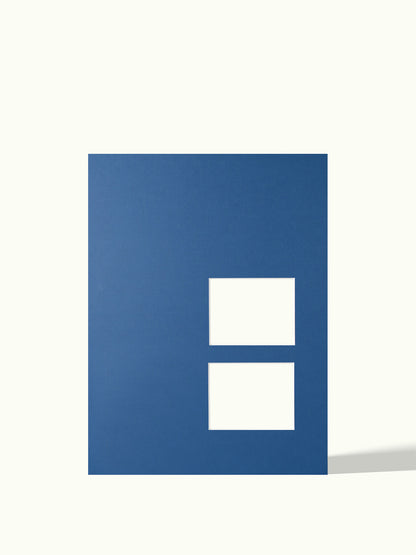 Polaroid Instax wide x2 in the corner - passe-partout