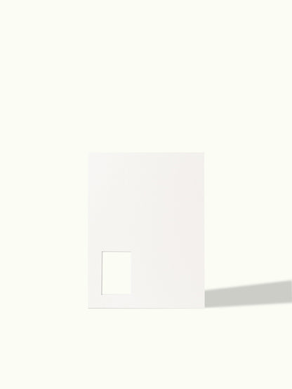 21x30 cm polaroid mini - passe-partout