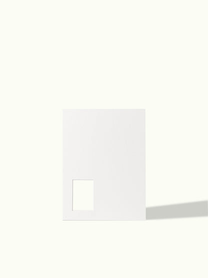 21x30 cm polaroid mini - passe-partout