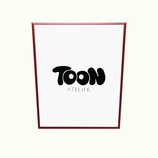 3D_render_burgundy_frame