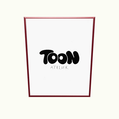 3D_render_burgundy_frame