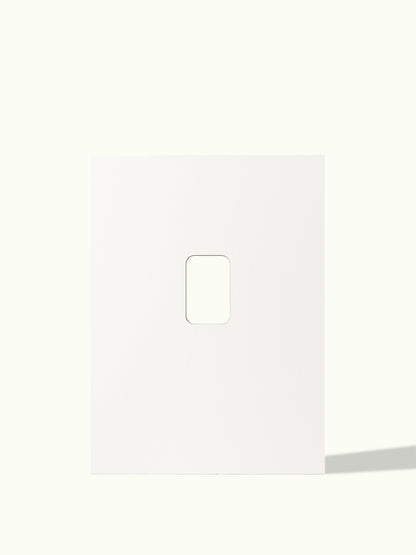 Ronde hoeken Polaroid Instax - passe-partout