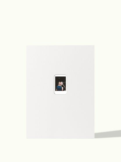 Ronde hoeken Polaroid Instax - passe-partout