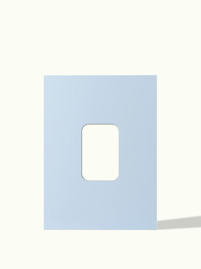 ronde hoeken standaard 10x15cm foto - passe-partout