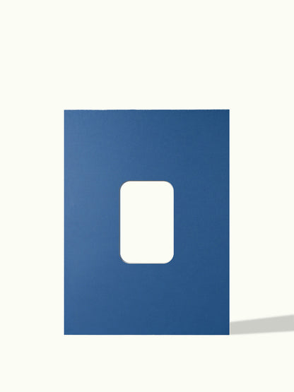 ronde hoeken standaard 10x15cm foto - passe-partout