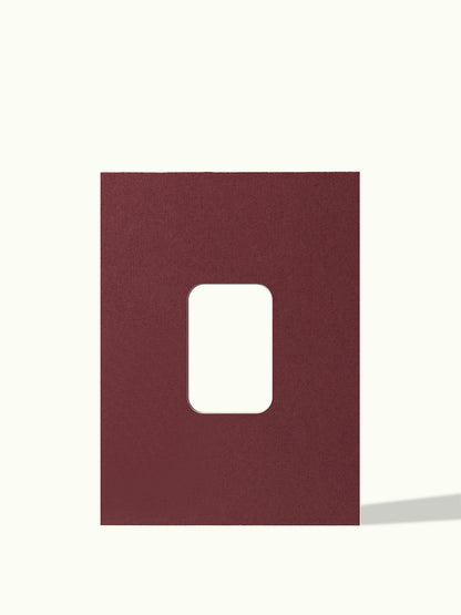 ronde hoeken standaard 10x15cm foto - passe-partout