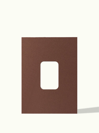 ronde hoeken standaard 10x15cm foto - passe-partout