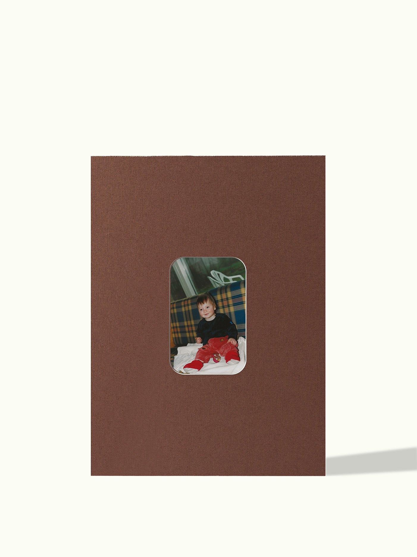 Wavy frame organic shape - passe-partout