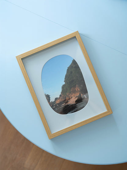 Asymmetrisch rond, organische vorm - passe-partout