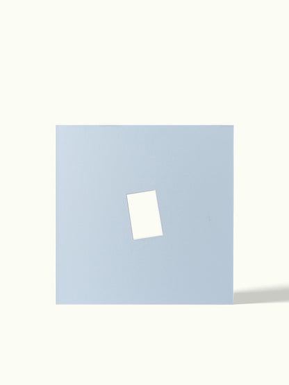 Schuine polaroid mini - passe-partout