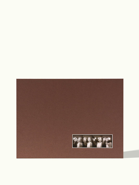 30x40 cm fotostrip (kioskfoto) - passe-partout