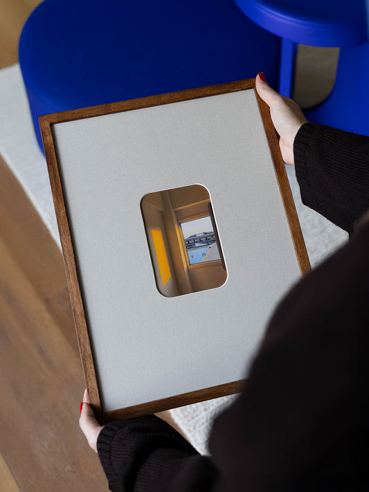 ronde hoeken standaard 10x15cm foto - passe-partout